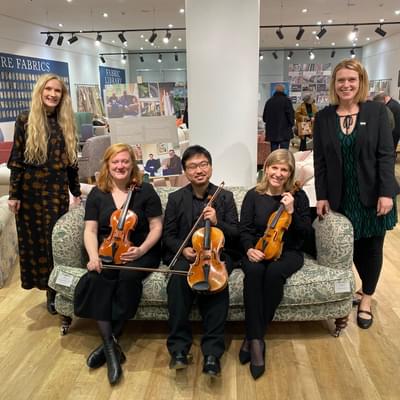 CBSO Musicians at Sofas and Stuff Showroom