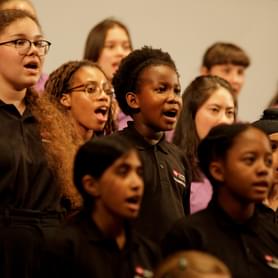 Photograph of the Children's Chorus
