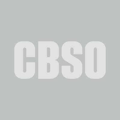 Grey square with the letters CBSO in the centre.