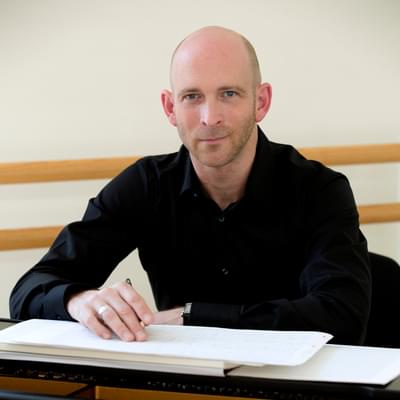 Headshot of composer Michael England