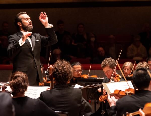Fabien Gabel conducting the CBSO