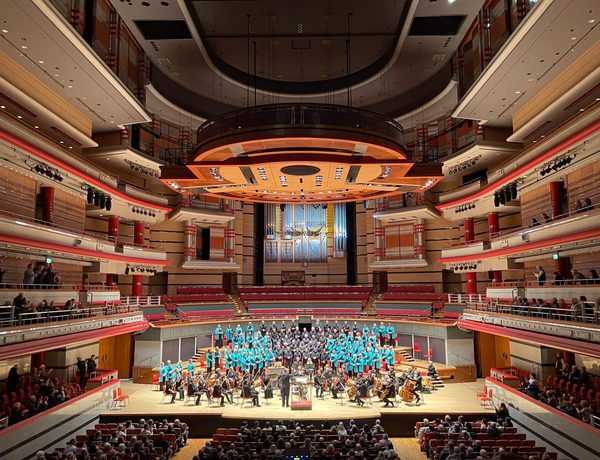 City of Birmingham Choir performing with the CBSO in Symphony Hall.
